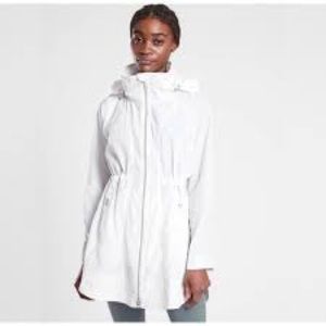Athleta Women’s Drip Drop Jacket White Size A Small EUC!!